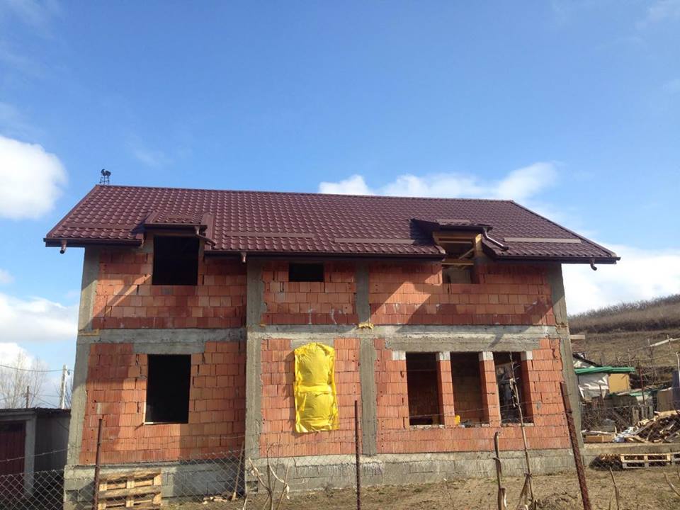 Acoperis casa in Sannicoara, Cluj TectumSteel Cluj-Napoca